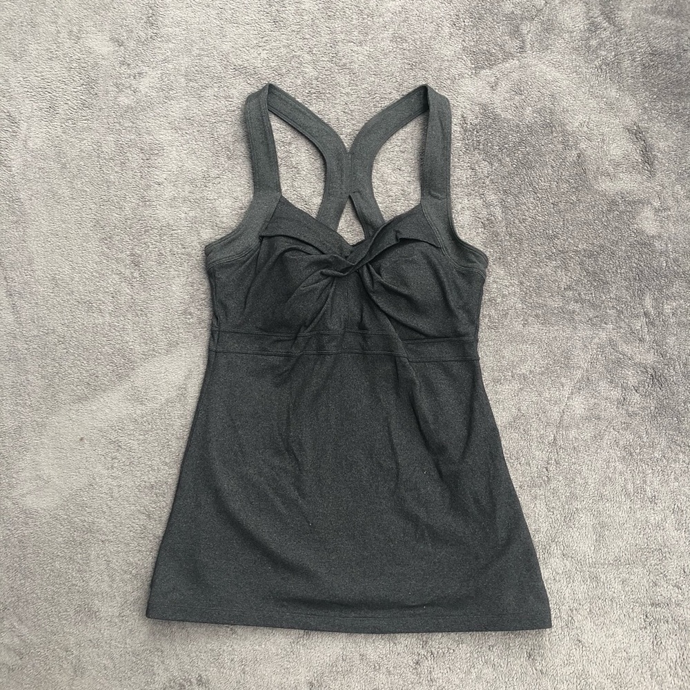 Gray Athleta tank top. Size medium.
